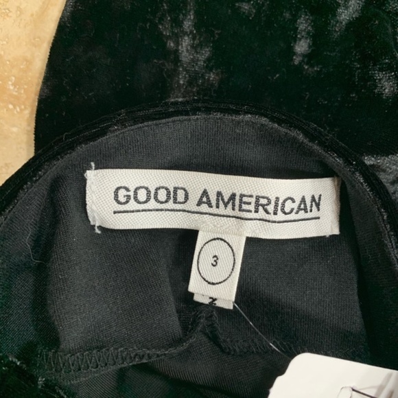 GOOD AMERICAN Velvet Turtleneck Bodysuit - Picture 5 of 6